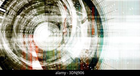 Multimedia Marketing with Cross Platform Technologies Art Stock Photo