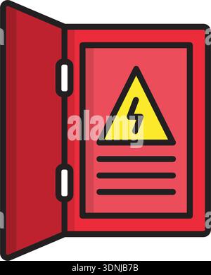 Modern flat simple design BOX TECH logo design Stock Vector Image & Art ...