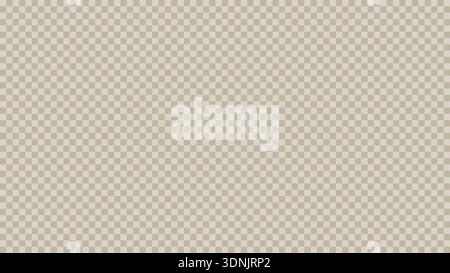 Vintage checkered background in beige. Faded retro pattern with checkers. Checkerboard texture. Banner, layout, tile, wallpaper, form. Vector graphics Stock Vector