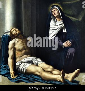The Virgin mourning the Dead Christ 1528 by Bernardino Gatti - Il ...