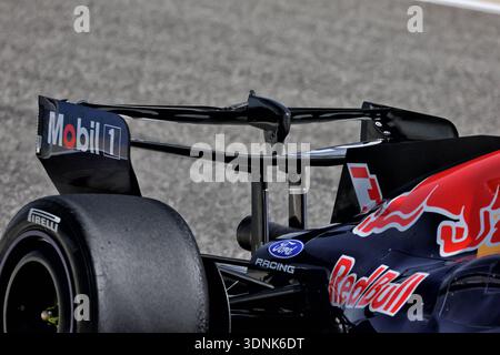 Rb22 Rear Wing Red Bull Racing RB22 - rear wing. 19.02.2026. Formula 1 Testing ...