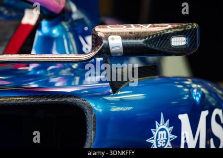 Alpine F1 Team A526, mechanical detail rear wing flap during the 2026 ...