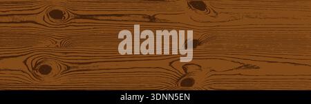 Wood grain background, wood pattern, wood vector texture Stock Vector