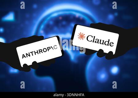Claude Large language model developed by Anthropic Stock Photo