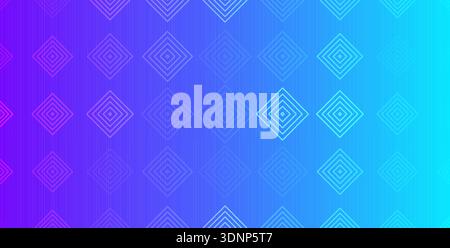 Gradient backgrounds with neon diamond patterns for web, app, presentation, social media design. Colorful abstract backgrounds, tech branding layout Stock Vector