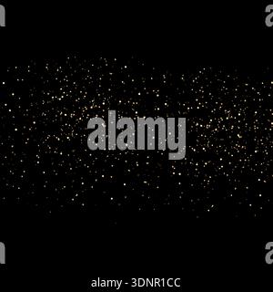 Bright Color stars confetti background. Splash effect banner. Vector abstract illustration with blurred drops of rain for wallpaper, wrapping paper Stock Vector