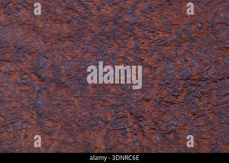 Rough brown leathery texture Stock Photo