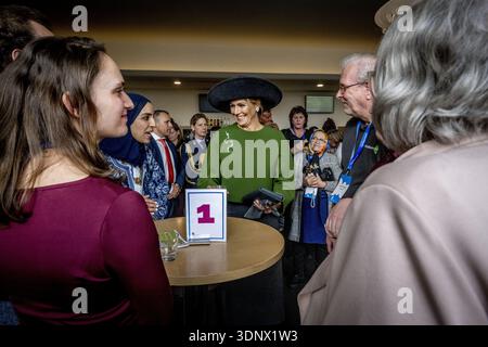 UTRECHT – Queen Máxima will open the International Year of Volunteers. The year focuses on "the power of doing" and is an ode to everyone who dedicates themselves to helping others. The VrijwilligerswerkNL association is organizing the event. State Secretary for Long-Term and Community Care, Nicki Pouw-Verweij, will be present at the opening. ROBIN UTRECHT /ANP netherlands out - belgium out Credit: ANP/Ģ����ý Live News Stock Photo