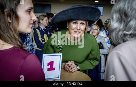 UTRECHT – Queen Máxima will open the International Year of Volunteers. The year focuses on "the power of doing" and is an ode to everyone who dedicates themselves to helping others. The VrijwilligerswerkNL association is organizing the event. State Secretary for Long-Term and Community Care, Nicki Pouw-Verweij, will be present at the opening. ROBIN UTRECHT /ANP netherlands out - belgium out Credit: ANP/Ģ����ý Live News Stock Photo