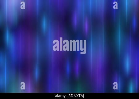A vibrant abstract illustration featuring neon lights in blue and purple hues. The vertical glowing lines create a dynamic pattern, perfect for modern Stock Photo
