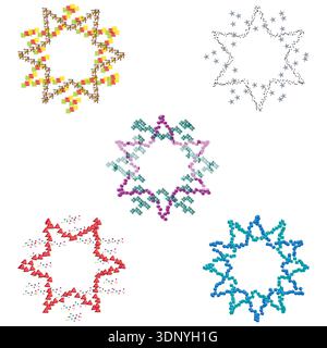 Gold outline star. Elegant thin lines. Minimal gold star. Vector symbol Stock Vector