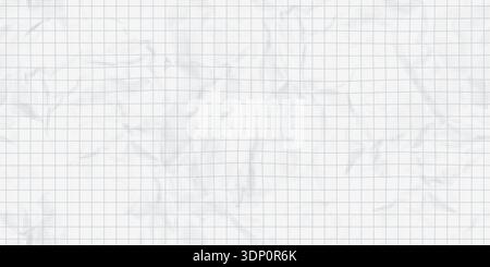 Crumpled paper sheet halftone seamless texture vector illustration Stock Vector