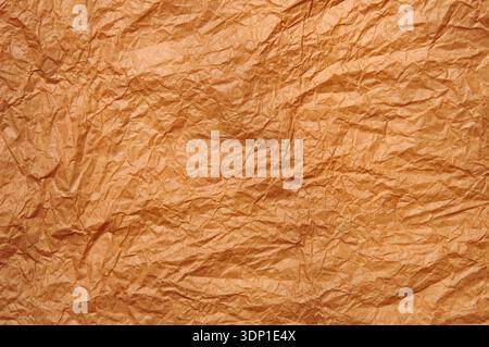 Cardboard textured background from crumpled paper Stock Photo