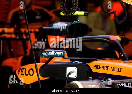 McLaren F1 Team MCL40, mechanical detail rear diffuser during the 2026 ...