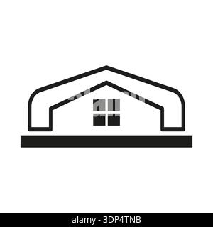Residential properties icons. Magnificent estates symbols. Spectacular homes Vector. Professional architecture illustrations. EPS 10. Stock Vector