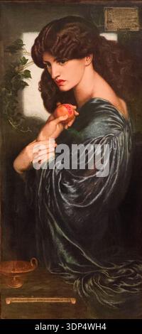 Dante Gabriel Rossetti - Proserpine 3 Stock Photo - Alamy
