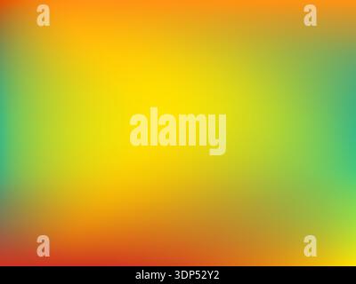 Vibrant tropical mesh gradients. Stock Vector