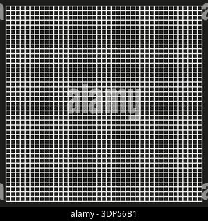 Dark grid pattern. Mesh texture Vector. Geometric net art. Square background. Stock Vector
