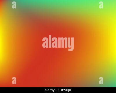 Vibrant tropical mesh gradients. Stock Vector