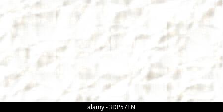 Vintage paper background with halftone texture and grainy effect. Old retro craft surface with rough organic patterns for creative collage designs. Stock Vector