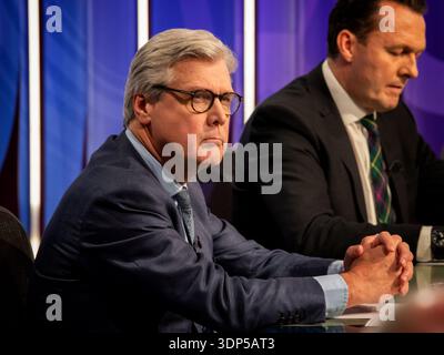Reform UK Scottish leader Malcolm Offord at a press conference at the ...
