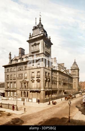 The Hilton London Paddington, formerly the Great Western Royal Hotel, 19th century, London, England Stock Photo