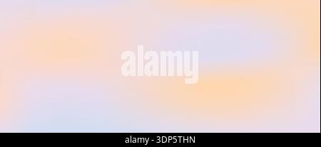 Soft Pastel Spring Evening Gradient Background Stock Vector