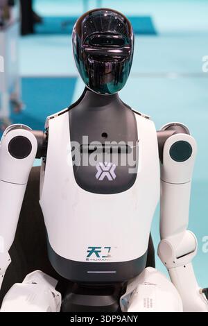 Torino Italy 13th Feb 2026 Feet Detail Of Unitree G1 Humanoid Robot torino-italy-13th-feb-2026-feet-detail-of-unitree-g1-humanoid-robot