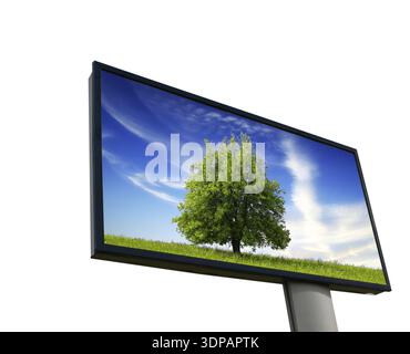 Eco promotion Stock Photo