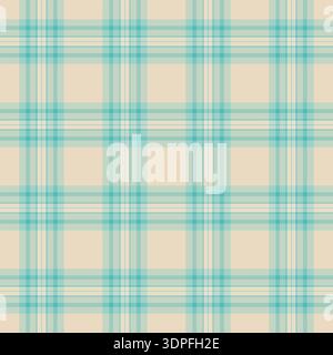 Repeating pattern background check, hounds tooth texture fabric textile. Multicolor plaid tartan vector seamless in light and pastel colors palette. Stock Vector