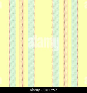Fhop vertical stripe background, velvet lines vector texture. Beriodic pattern textile fabric seamless in light and orange colors palette. Stock Vector
