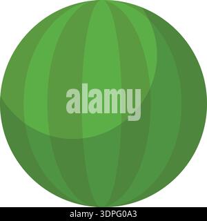 Watermelon Fruits, Green fruits, Watermelon slices, fruits illustration, Ripe Watermelon, whole Watermelon Stock Vector