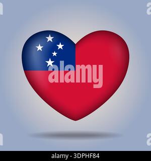 Jdl Stickers Samoa Coat Of Arms / Flag Vinyl Sticker 220mm X 100mm Glossy + FREE Sticker-988198