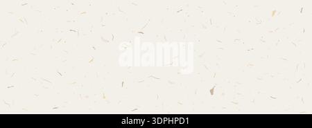 Organic craft paper texture. Mulberry and rice paper in ecru and eggshell. Vector illustration Stock Vector