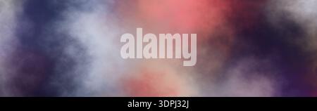 Abstract soft blur gradient background with foggy texture and blue purple tones, smooth diffused surface suitable for overlays, wallpapers, banners an Stock Photo