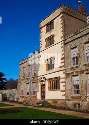 View of Canons Ashby Gardens in the autumn, Northamptonshire, UK Stock Photo