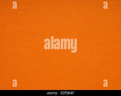 Orange matte paper texture. Blank page pattern for art work. Stock Photo