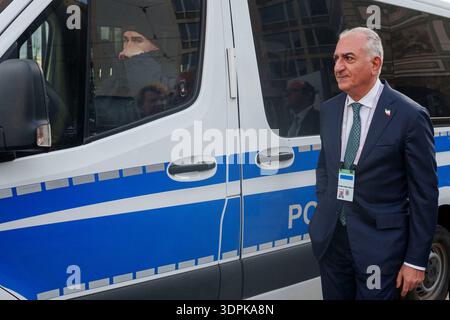 Munich, Germany. 13th Feb, 2026. Exiled Crown Prince of Iran, Reza Pahlavi attendsat the 62nd Munich Security Conference, in Munich, Germany on February 13, 2026. Photo by Javad M.Parsa/Parspix/ABACAPRESS.COM Credit: Abaca Press/Alamy Live News Stock Photo