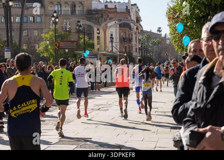 seville-spain-15th-feb-2026-scenes-from-the-zurich-seville-marathon