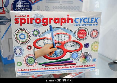 Spirograph toy on display on Day 1 of the North American International ...