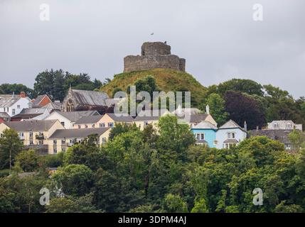 Lanuceston Castle Cornwall. Stock Photo