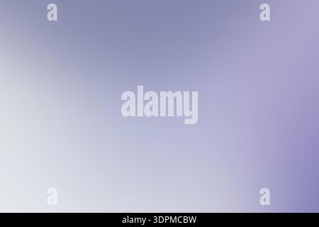 Smooth gradient background blending shades of purple, violet and white Stock Photo