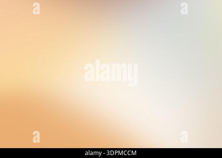 Gradient background showing soft light blending orange, yellow and beige tones Stock Photo