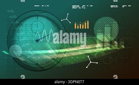 Technology Planning Abstract Background stock illustration as EPS 10 File Stock Vector