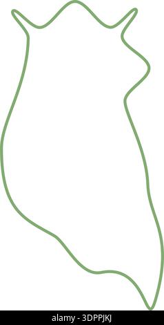 Hand Drawn Wavy Speech Bubble Outline Stock Vector