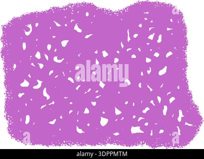 Wavy Chalk Scribble Quote Box Frame Stock Vector