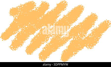 Grunge Chalk Scribble Circle Frame Stock Vector