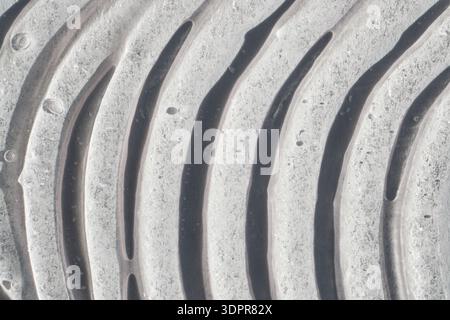 Abstract texture creating pattern of undulating waves with light and shadow Stock Photo