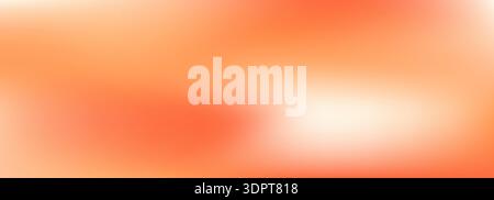 Sunset gradient with orange and coral color. Stock Vector
