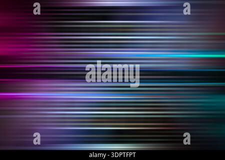 Retro 90s CRT Television Screen Glitch and VHS Tape Static Texture Background. High quality photo Stock Photo